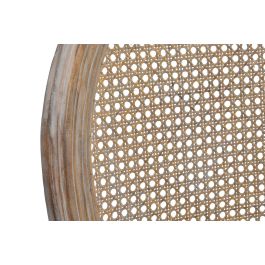 DKD Home Decor Silla Tradicional Rejilla Lino Rubberwood Beige Natural, Altura asiento 48, 50x46x96 (Pack 2) DKD Home Decor Silla Tradicional Rejilla Lino Rubberwood Beige Natural, Altura asiento 48, 50x46x96 (Pack 2)