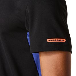 Camiseta de Manga Corta Hombre Asics ASICS Padel Court Ss Top Negro (S)