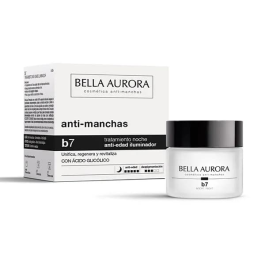 Bella Aurora B7 Antimanchas Regenerador Aclarante Noche Crema Facial 50 ml Precio: 26.59000047. SKU: S4513293