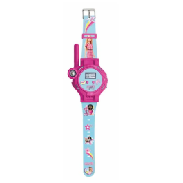 Lexibook Reloj Digital Barbie con Función Walkie-Talkie, Alcance 200m, Niños