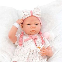 Reborn sin mecanismo lazo cabeza blanco ref: 8215-24 50 cm Reborn sin mecanismo lazo cabeza blanco ref: 8215-24 50 cm