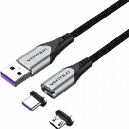 Cable USB Vention CQNHD Negro 50 cm Precio: 5.59000035. SKU: B17DTB3NSA