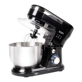 Edm Batidora amasadora 1000W, bol acero inoxidable 4L, 6 velocidades + pulse, gancho amasar, varillas batir y mezclar, base antideslizante Precio: 47.49999958. SKU: B1JABR5ZZR