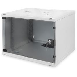 Digitus Armario mural 19" 7HE 370x540x400mm, puerta de cristal, gris (RAL 7035) sin montar Precio: 96.79000056. SKU: B1HLYES7PA