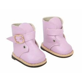 Set botas rosa para muñecos de 45 cm