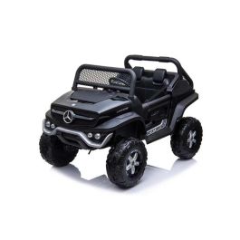 Mercedes Unimog Black Coche Eléctrico Batería 12V 128x86x84cm para Niños