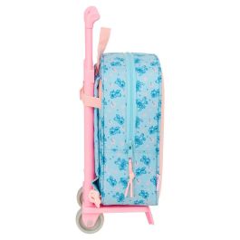 Safta Mochila 232 con Carro 805 Stitch Ohana Escolar 270x220x100 mm