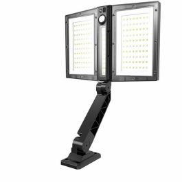 Lumisky LUM3666162002329 Foco solar Clipper Black con detector de movimiento orientable, 2 cabezales negros, LED blanco, 37 cm Precio: 47.79000028. SKU: B1FZ7XL7N8