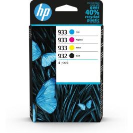 HP Paquete de 4 tintas Originales 932 negro y 933 cian/magenta/amarillo Precio: 68.94999991. SKU: S8409452