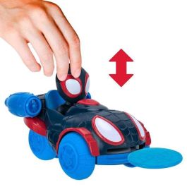 Jazwares Coche Spidey Lanza Discos 10 cm - Modelos Surtidos