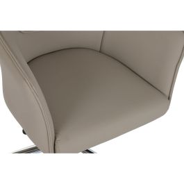 DKD Home Decor Silla Home Office Beige 59 x 83 x 59 cm