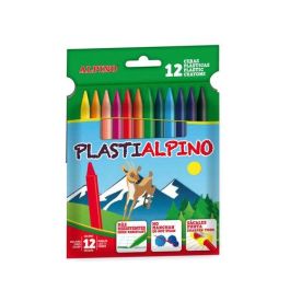 Alpino Ceras Plásticas Plastialpino 115 mm No Manchan, Estuche de 12 Colores Surtidos Precio: 2.50000036. SKU: B16LJB3N2Y