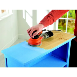 Black + Decker Lijadora orbital aleatoria KA199 - 240 W - 125 mm - Con cable