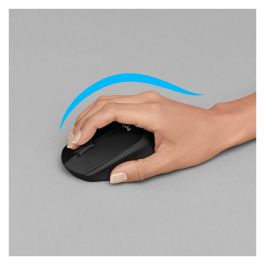 Logitech Ratón Inalámbrico RF 2.4 GHz Óptico 1000 dpi, Compatible con MacOS X, Linux, Chrome OS, Windows