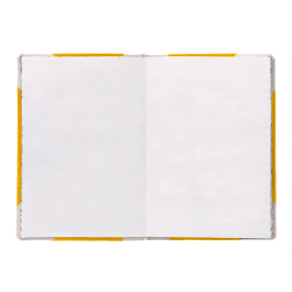 Fernandes Libro Cartone Cosido Din A5+ Liso 100gr 50 Hojas Amarillo