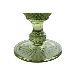 Set de Copas DKD Home Decor Verde Cristal 240 ml (6 Unidades)