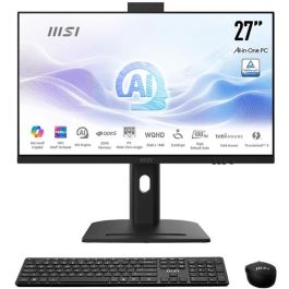 MSI Modern AM273QP Al 1UM-006DE - PC Todo en Uno 27" Negro, 32GB RAM, 1TB Almacenamiento, Windows 11 Pro