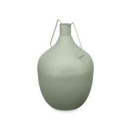 Jarron Acero Botella Verde Pastel Grd Giftdecor 24X40CM (4 Unidades) Jarron Acero Botella Verde Pastel Grd Giftdecor 24X40CM (4 Unidades)
