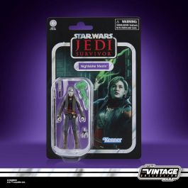 HASBRO Figura Nightsister Merrin Jedi Survivor Star Wars Articulada 9,5cm con Bastón y Daga