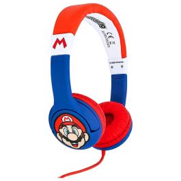 OTL Technologies Auriculares Infantiles Super Mario Bros - Volumen Limitado 85dB - Jack 3.5mm para Niños 3-7 Años Precio: 21.49999995. SKU: B1238QXA6F