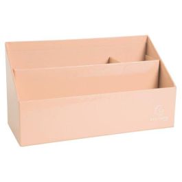 Organizador Sobremesa Exacompta Aquarel Carton Forrado 3 Compartimentos Coral Precio: 11.49999972. SKU: B16FDV2PT7
