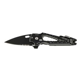 True Smartknife Navaja multiusos 15 en 1 con destornilladores, lima, pelacables, reglas, barra de palanca, llaves, clip de bolsillo y abrebotellas tu6869 True Smartknife Navaja multiusos 15 en 1 con destornilladores, lima, pelacables, reglas, barra de palanca, llaves, clip de bolsillo y abrebotellas tu6869