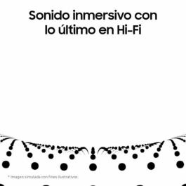 Samsung SM-R530NZWAPHE Auriculares Bluetooth Galaxy Buds 3 Hi-Fi ANC Audio 360 con Estuche de Carga 6h Autonomía IP57 Blancos