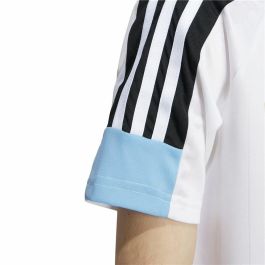 Camiseta de Manga Corta Infantil Adidas Nations Blanco