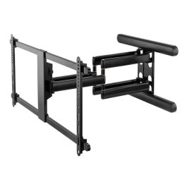 Vivolink Soporte de pared Pro para pantallas grandes, brazo inclinable y giratorio, 70 kg, VESA 800x400, negro brillante