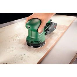 Bosch PEX300AE Lijadora Orbital Aleatoria Universal de 270W, ideal para Acabados Finos y Múltiples Superficies, Diseño Ergonómico