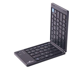 Bluestork KB-MINI-FOLD/FR Teclado Inalambrico Plegable AZERTY Negro para Ordenador Tableta Smartphone TV con Teclas de Tijera