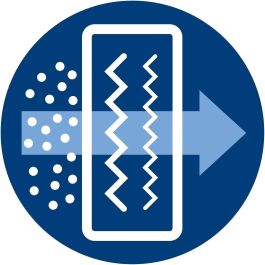 Philips FC8021 / 03 Bolsas Aspirador S-bag Classic de Algodón 3L, Juego de 4 Unidades