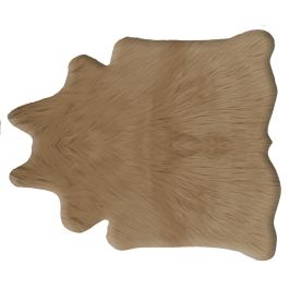 DKD Home Decor Alfombra de Pelo Largo Estilo Alpino Marrón Poliéster 550 gsm, Lavable a Máquina en Frío, 150 x 160 cm, 2 cm Alto Precio: 32.9604. SKU: S3037987