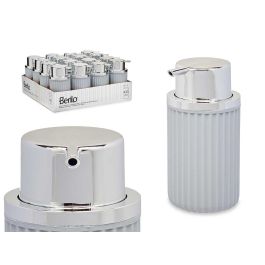 Berilo Dispensador de Jabón Plástico Gris 450 ml 7x14.5x8.5 cm (Set de 32)