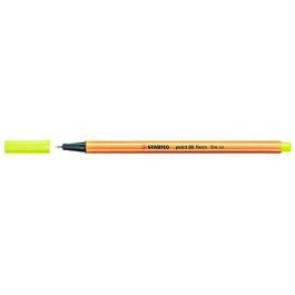 Rotulador Fibra Stabilo Point 88  Amarillo Neon (Set de 10) Precio: 10.5028. SKU: B126ACWJK4