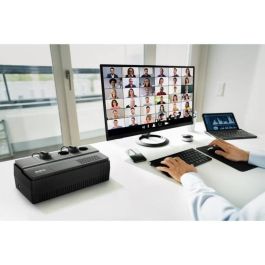 APC BV500I-GR UPS Línea Interactiva 0.5 kVA 300W 4 Salidas AC Negro