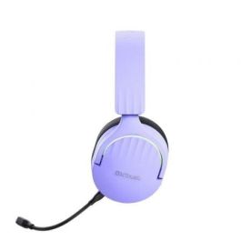 Trust Gaming GXT 491 Fayzo Auriculares Gaming Inalámbricos con Micrófono, Sonido Envolvente 7.1, Bluetooth, Jack 3.5mm, Morados Trust Gaming GXT 491 Fayzo Auriculares Gaming Inalámbricos con Micrófono, Sonido Envolvente 7.1, Bluetooth, Jack 3.5mm, Morados
