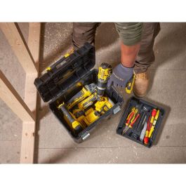 Stanley FMST1-71971 Maletín Tstak-Fatmax de gran volumen con portaherramientas, 23 l, 44 x 33,17 x 32,61 cm