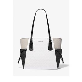 Bolso de Hombro Michael Kors VOYAGER Blanco 30 x 30 x 15 cm