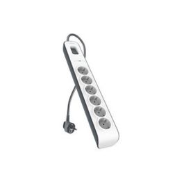 Belkin BSV603vf2M-V2 Regleta de Alimentación con Protección contra Sobretensiones, 6 Tomas, Cable 2m, Color Blanco Precio: 27.78999982. SKU: B1FRR2ZGW5