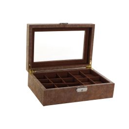 Joyero Tradicional DKD Home Decor Marron 16.5 x 8.5 x 25 cm Precio: 22.58999941. SKU: B1C62W4ATY