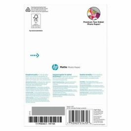 HP Papel foto mate 10x15cm 25hojas