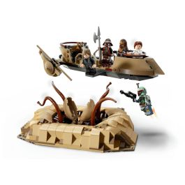 LEGO 75396 Star Wars Esquife del Desierto y Fosa del Sarlacc, Juego de Construcción 558 Piezas