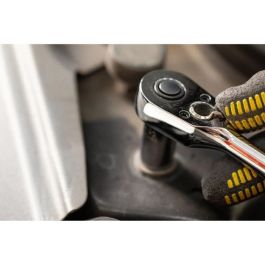 Stanley Trinquete de 72 Dientes con Cuadradillo de 1/4'' y 10 Vasos, Juego de 11 Piezas