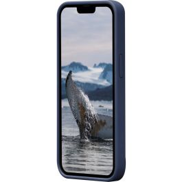 dbramante1928 Funda Greenland para iPhone 14 Pacific Blue - Protección Reciclada, Antigolpes y Compatible con Carga Inalámbrica