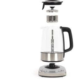 Livoo Hervidor Automático DOD209 2200 W 1.7 L Vidrio/Acero Inoxidable 3 Modos Predefinidos