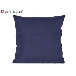 Cojín de terciopelo azul 45x45 cm - Giftdecor (8 Unidades) Cojín de terciopelo azul 45x45 cm - Giftdecor (8 Unidades)