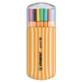 Stabilo Rotuladores Point 88, Colores Surtidos, Estuche Zebrui, 20 Unidades Precio: 14.49999991. SKU: B1JA6HMN2G