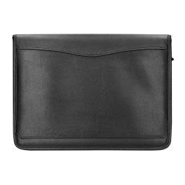 Q-connect Carpeta Portafolios con Cremallera, Calculadora y Bolsa para Móvil, Plástico tacto Piel, 260x355 mm, Negro Precio: 26.49999946. SKU: B1E2SGN4Y3