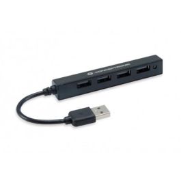 Conceptronic Hub USB 2.0 4 Puertos 480 Mbit/s Negro Precio: 5.50000055. SKU: B144JPQLAA